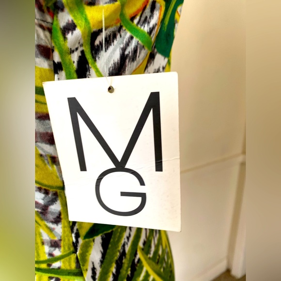 MLLE GABRIELLE🌴FLORAL PRINT🌴 STRETCHY BODYCON SUMMER DRESS SIZE SMALL 🌟NWT🌟 - Picture 11 of 14